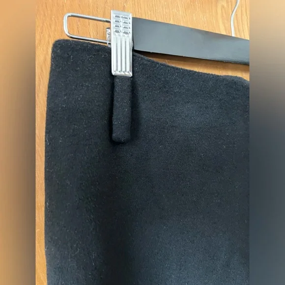 Fendi black cashmere blend pencil skirt EU40 US8